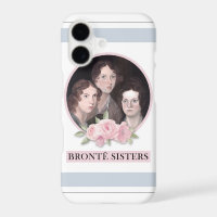 Bronte Sisters Portrait with Pink Roses