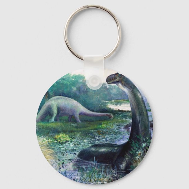 Brontosaurus Key Ring (Front)