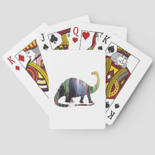 Brontosaurus Playing Cards