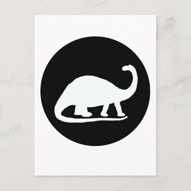 brontosaurus postcard (Front)