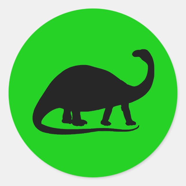 Brontosaurus Sticker (Front)