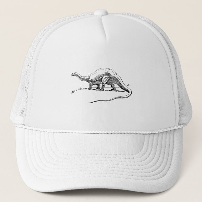 Brontosaurus Trucker Hat (Front)