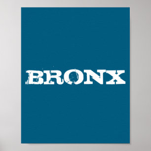 Bronx New York City Nyc Vintage Bella Canvas _1  Poster