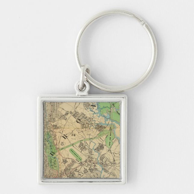 Bronx, New York Key Ring (Front)