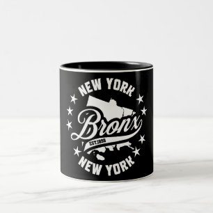 Bronx,New York Two-Tone Coffee Mug