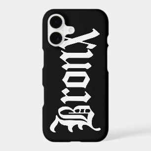 Bronx NYC Vintage Gothic iPhone 7 case
