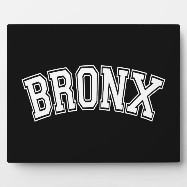 BRONX PLAQUE (Front)