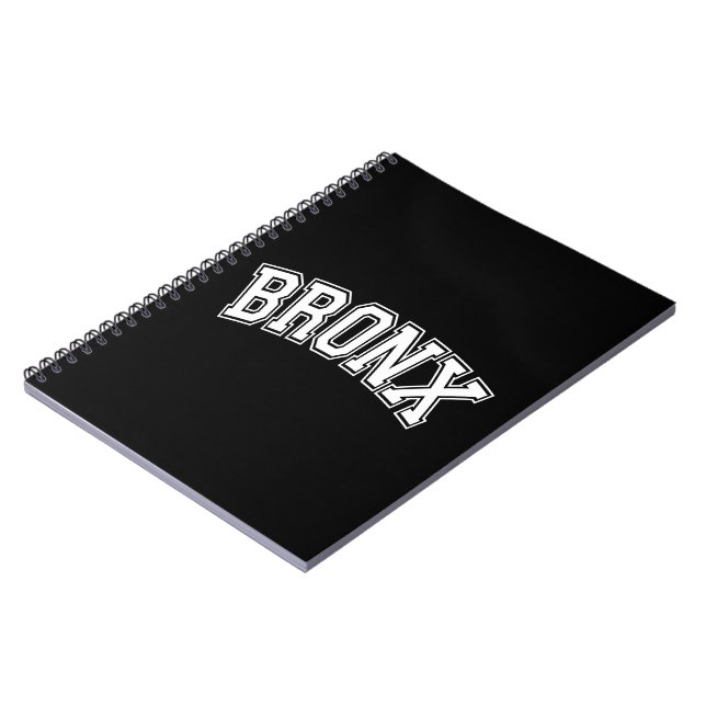 BRONX SPIRAL NOTEBOOK (Left Side)