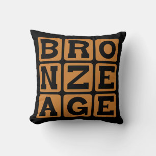 Bronze Age, Era of Human Innovation Cushion