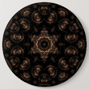 Bronze Age Mandala  6 Cm Round Badge