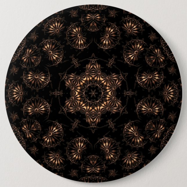 Bronze Age Mandala  6 Cm Round Badge (Front)