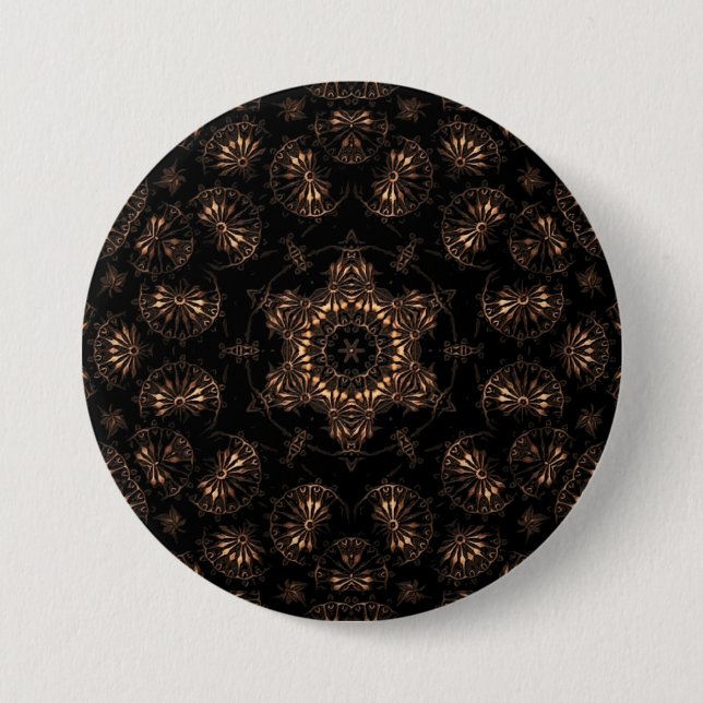 Bronze Age Mandala  7.5 Cm Round Badge (Front)