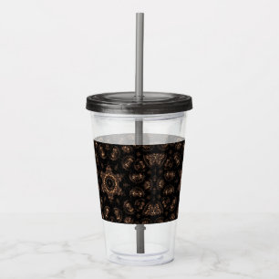 Bronze Age Mandala Acrylic Tumbler