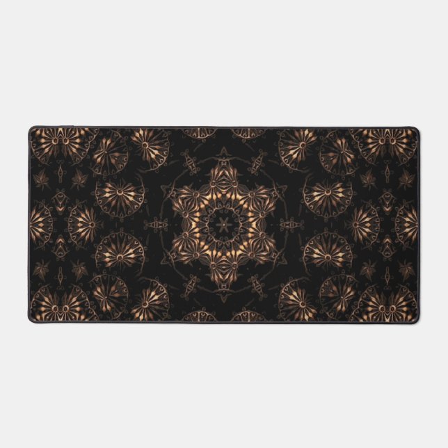 Bronze Age Mandala  Desk Mat (Front)