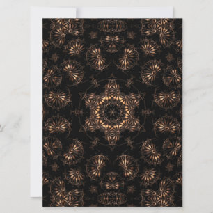 Bronze Age Mandala Holiday Card