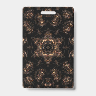 Bronze Age Mandala ID Badge