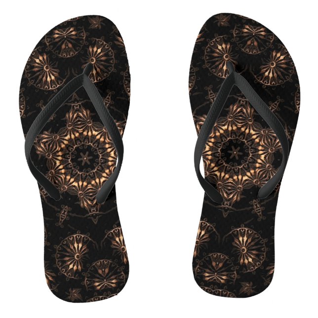 Bronze Age Mandala  Jandals (Footbed)
