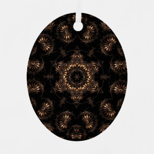 Bronze Age Mandala Metal Tree Decoration