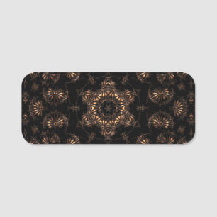 Bronze Age Mandala  Name Tag