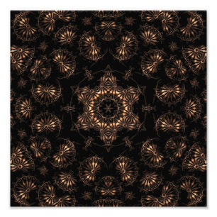 Bronze Age Mandala Photo Print