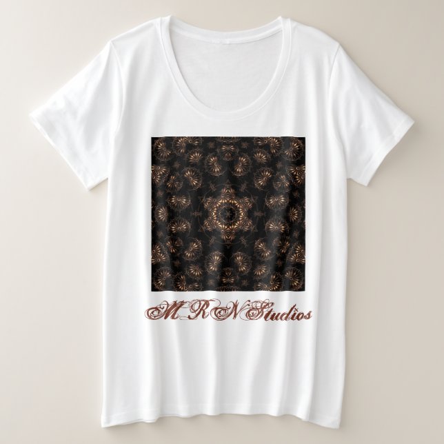 Bronze Age Mandala  Plus Size T-Shirt (Design Front)