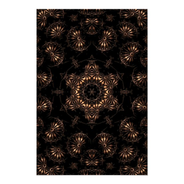 Bronze Age Mandala  Poster (Front)