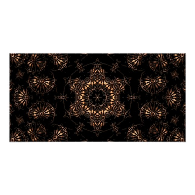 Bronze Age Mandala  Poster (Front)