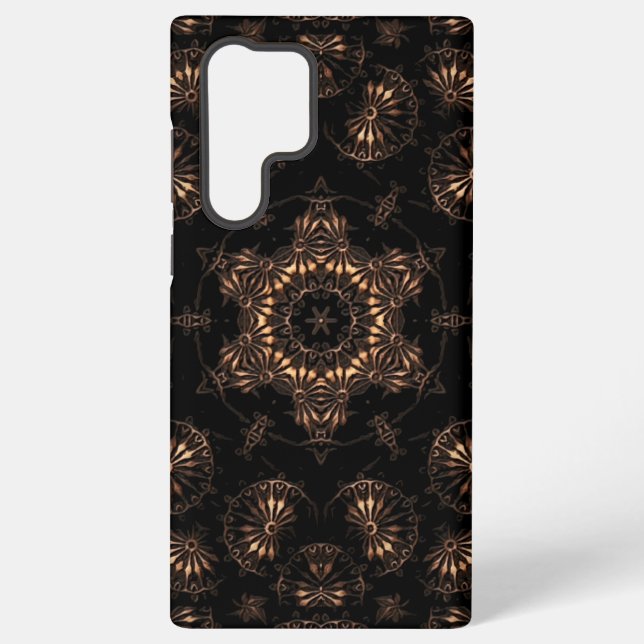 Bronze Age Mandala  Samsung Galaxy S22 Ultra Case (Back)