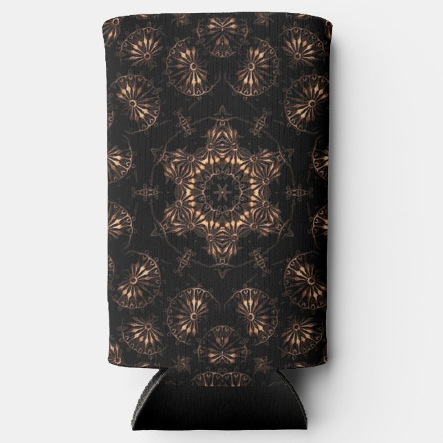 Bronze Age Mandala  Seltzer Can Cooler (Front)