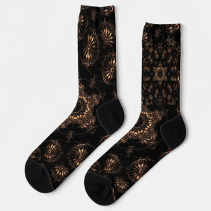 Bronze Age Mandala  Socks