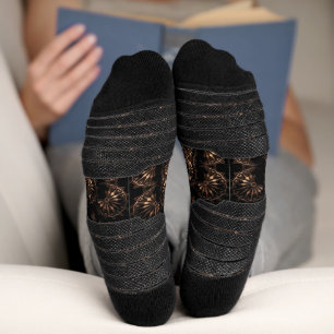 Bronze Age Mandala  Socks