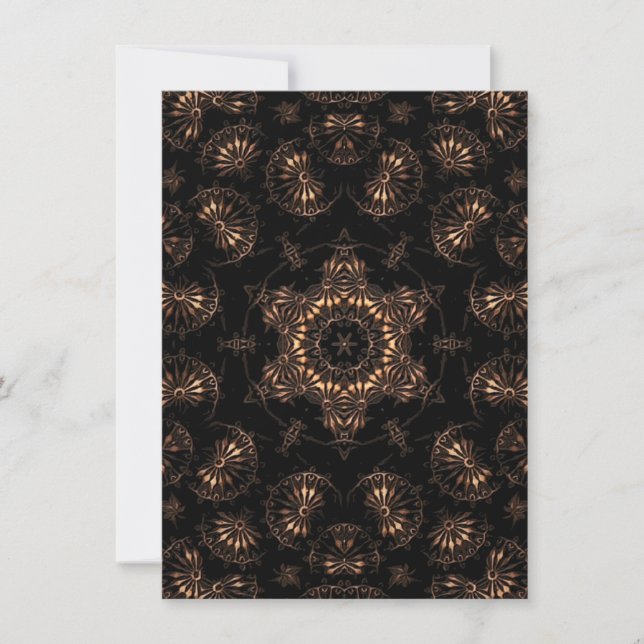 Bronze Age Mandala  Thank You Card (Front)