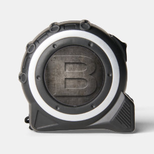 Bronze Black Metal B Monogram TM Tape Measure 1