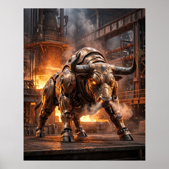 Bronze Bull Gate Poster (Front)