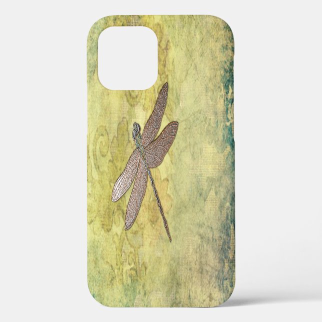 Bronze Dragonfly Case-Mate iPhone Case (Back)