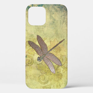 Bronze Dragonfly iPhone 12 Case