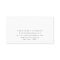 Bronze Gold Stripes Hair Stylist Business Cards