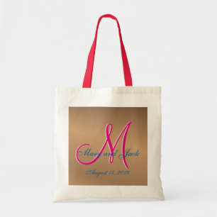 Bronze Light 3d Monogram Tote Bag