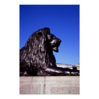 Bronze Lion Trafalgar Square