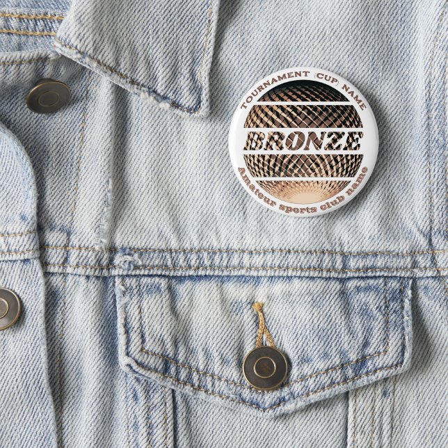 Bronze medal, 3rd place winner  3 cm round badge (Creator Uploaded)