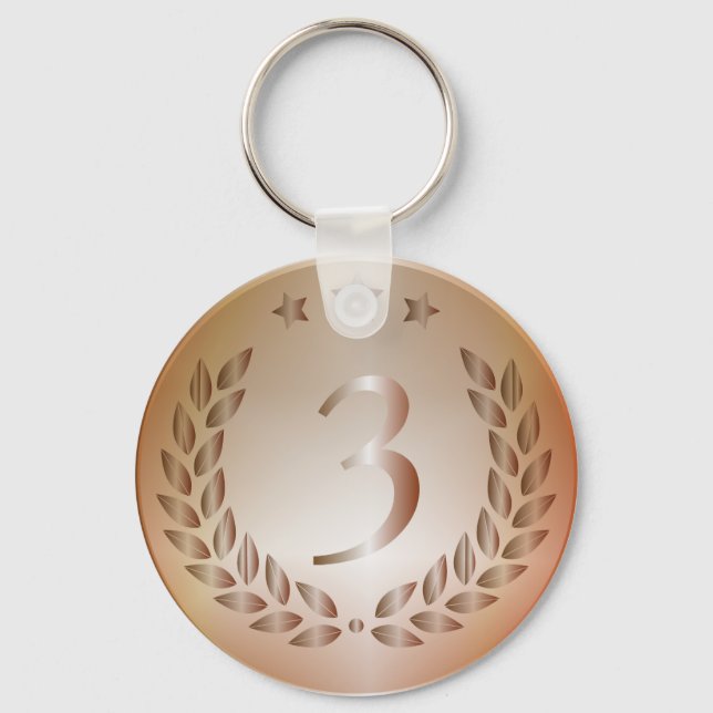 Bronze medal key ring (Front)