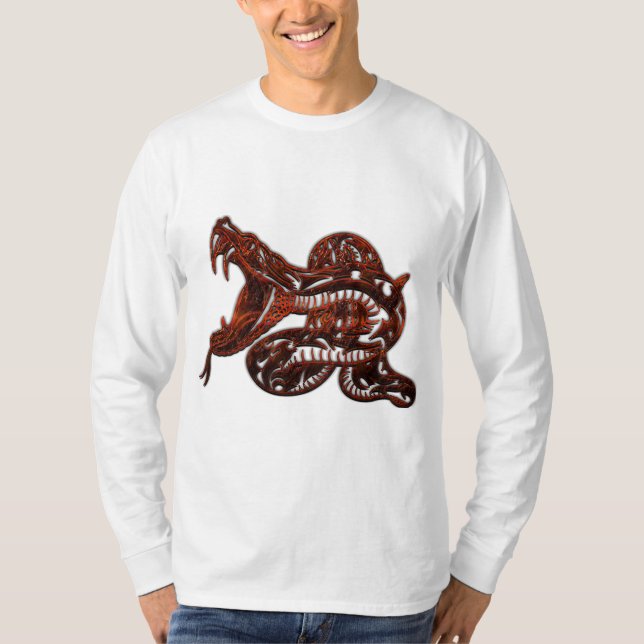 Bronze Snake T-shirt (Front)
