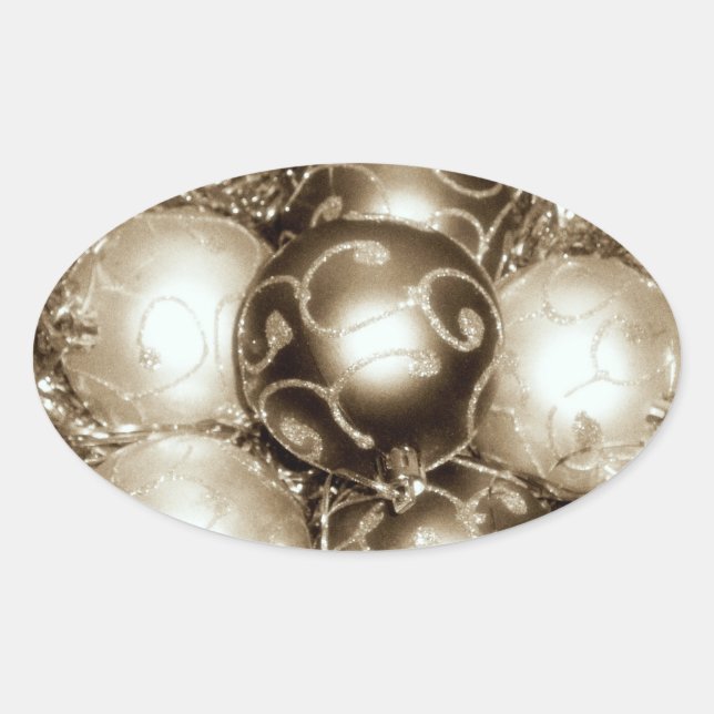 'Bronze Sparkle' Stickers (Front)