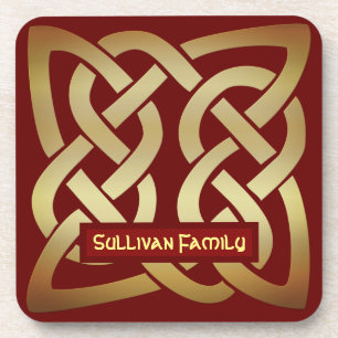 Bronze Tone Celtic Knot Coaster