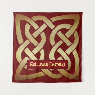Bronze Tone Celtic Knot Tapestry