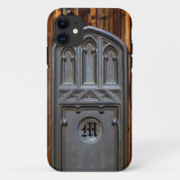 Bronze Tudor Gothic Arch Custom Monogram