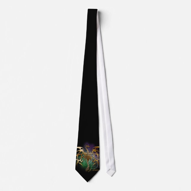 Bronzed Dragon Tie (Front)