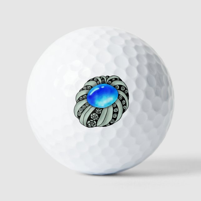 Brooch Golf Balls (Front)