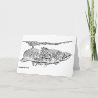 Brook Trout Card
