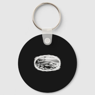 Brook Trout Dry Flies Fishing Lover Fly Tying Fish Key Ring
